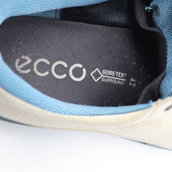 Ecco Cool Gore-Tex Golf Cream Sneaker Men's EU Size 42 Lace Up Low Top Comfort - Picture 3 of 12
